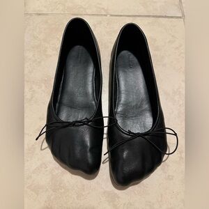 Balenciaga Anatomic Ballerina Ballet Flats in Black Size 38.5